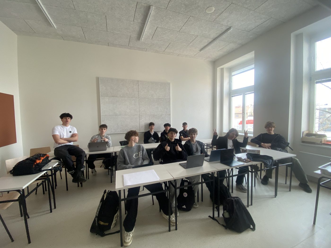 Robotics club group